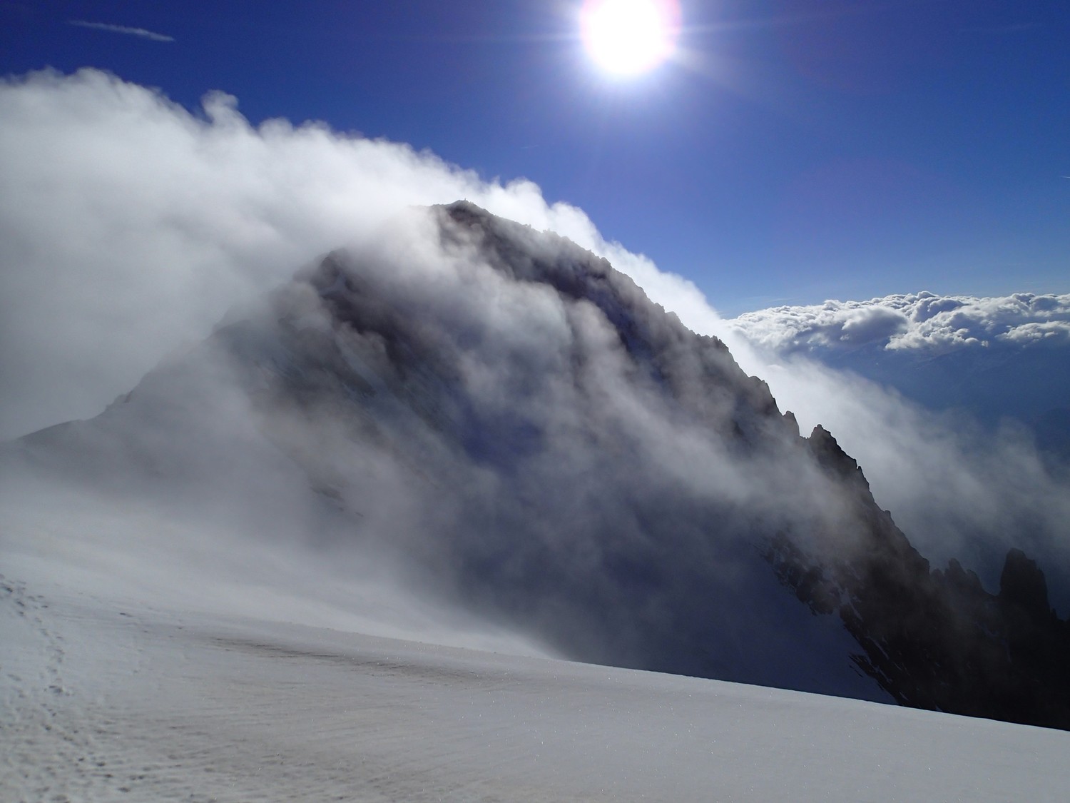 La Dent parachée