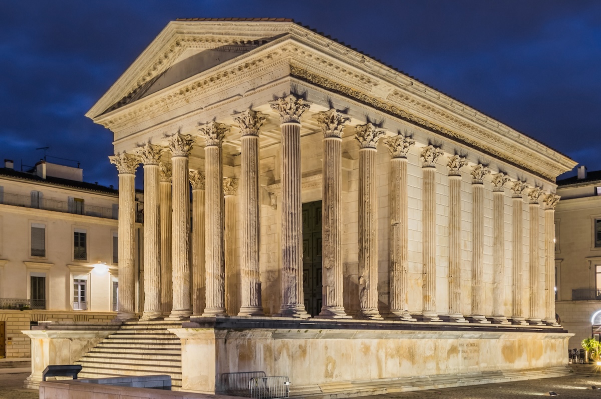 La maison carrée de Nimes